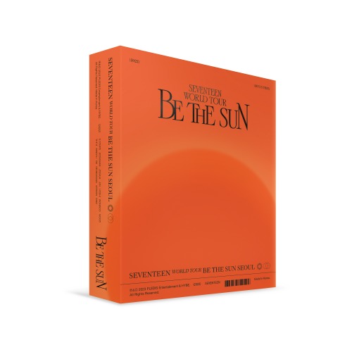세븐틴(SEVENTEEN) - SEVENTEEN WORLD TOUR [BE THE SUN] - SEOUL (DVD) *국내판매가능