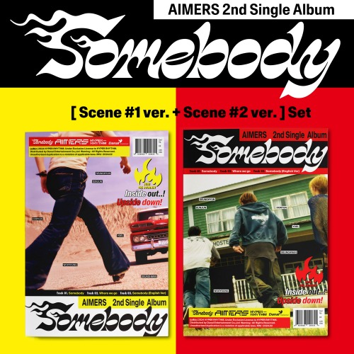 AIMERS(에이머스) 2nd Single ‘Somebody’ (총 2종)