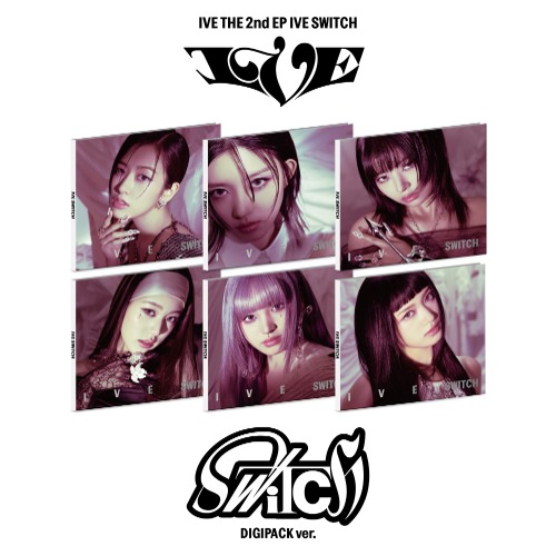 IVE(아이브) THE 2nd EP [IVE SWITCH]   (Digipack Ver.) 6종 (안유진/가을/레이/장원영/리즈/이서 Ver.) (한정반)
