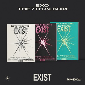 엑소(EXO) - 정규 7집 [EXIST] (Photo Book Ver.) (E Ver. / X Ver. / O ver.)