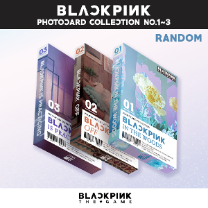 [BLACKPINK THE GAME] PHOTOCARD COLLECTION No.1~3