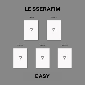 르세라핌 (LE SSERAFIM) 3rd Mini Album &#039;EASY&#039; (COMPACT ver.)